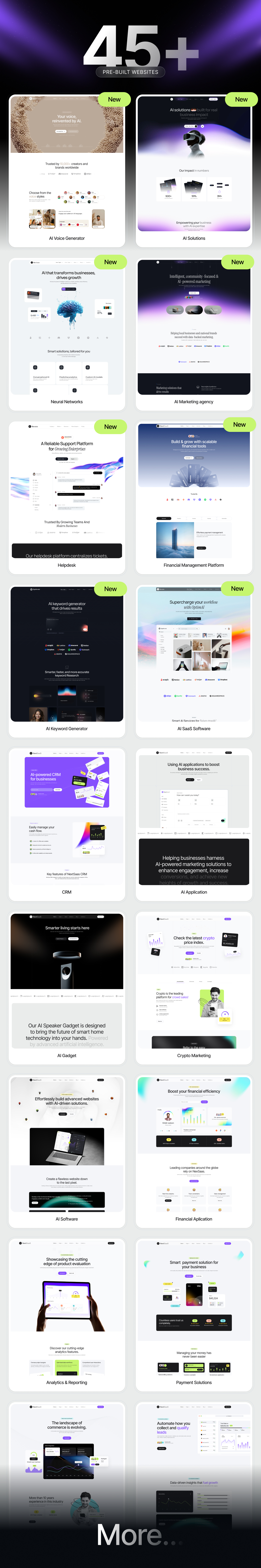 Nexsas | SaaS & AI Startup Next.js Template